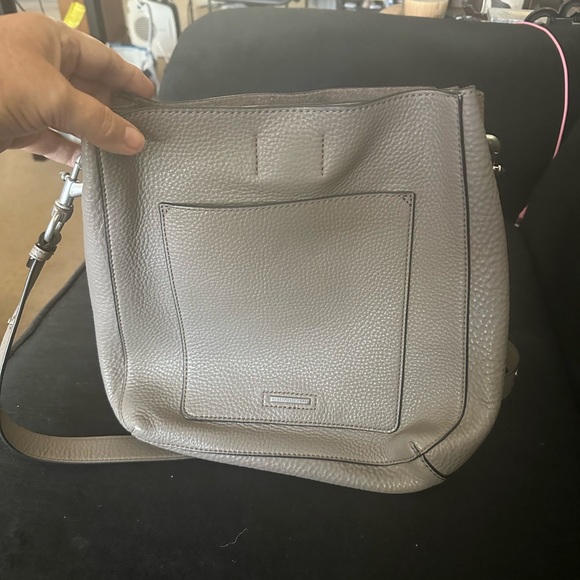 fabulous leather bag with two big compartments - Picture 4 of 7